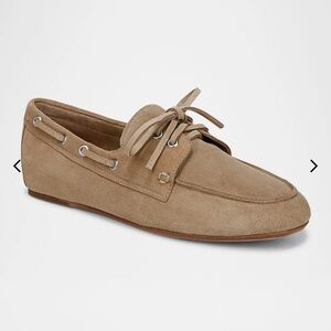 Vince Women's Tan Suede Loafers